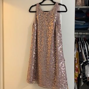 Badgley Mischka Sequined Dress. New With Tags.